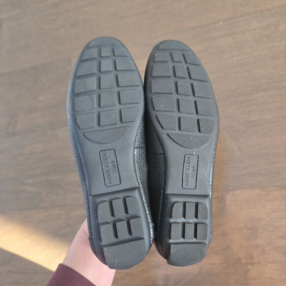Anne Klein Women's Shoes Size 8 Black Moccasin Driving Shoes Flat New - Picture 8 of 8